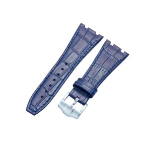 Crocodile Strap - For all Audemars Piguet Royal Oak 39mm - Blue