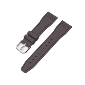 FKM Rubber Strap - For IWC Portugieser/Aquatimer/All Pilot Models/Portugieser/Portofino - Brown