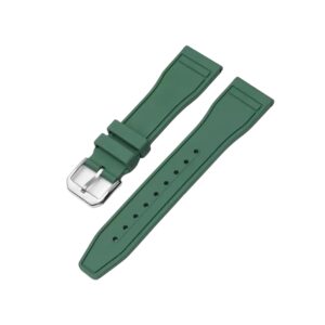 FKM Rubber Strap - For IWC Portugieser/Aquatimer/All Pilot Models/Portugieser/Portofino - Green