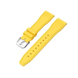FKM Rubber Strap - For IWC Portugieser/Aquatimer/All Pilot Models/Portugieser/Portofino - Yellow