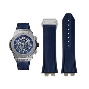 Hublot Big Bang Unico Click Strap in Rubber - Navy Blue