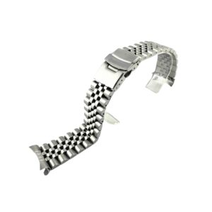 Jubilee Strap - For Seiko - Premium Stainless Steel Silver