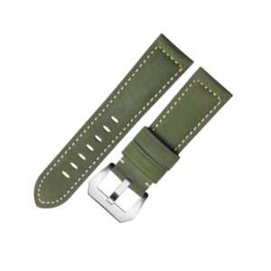 Leather Strap - For Panerai - Light Green