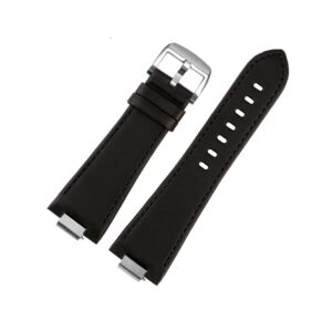Leather Strap for Tissot PRX - Flat Black