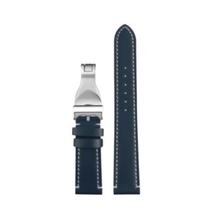 Leather Strap - For Tudor - Blue