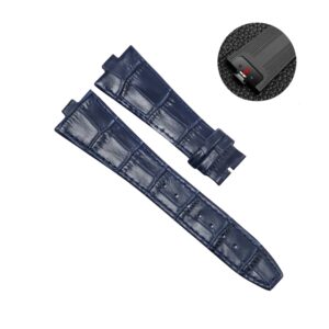 Leather Strap - For Vacheron Constantin Overseas - Blue