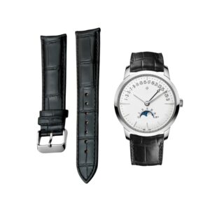 Leather Strap - For Vacheron Constantin Patrimony & Traditionnelle and other Models - Black