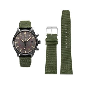 Nylon Strap - For IWC Pilot - Green