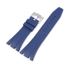 Rubber Strap - For all Audemars Piguet Royal Oak 39mm - Blue