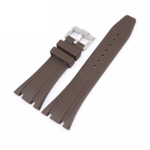Rubber Strap - For all Audemars Piguet Royal Oak 39mm - Brown