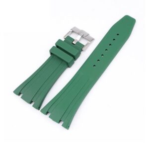 Rubber Strap - For all Audemars Piguet Royal Oak 39mm - Green