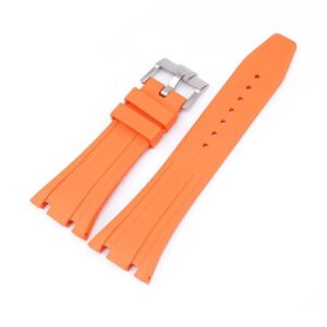 Rubber Strap - For all Audemars Piguet Royal Oak 39mm - Orange