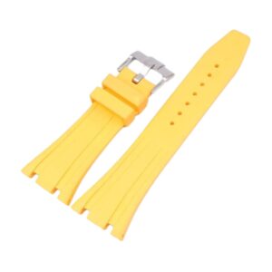 Rubber Strap - For all Audemars Piguet Royal Oak 39mm - Yellow