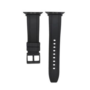 Rubber Strap - For all Apple Watch Models - Black