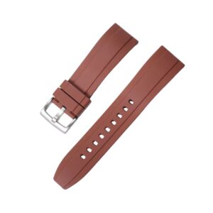 Rubber Strap - For all Breitling Superocean Models - Brown