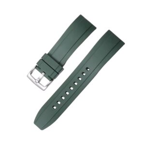 Rubber Strap - For all Breitling Superocean Models - Green