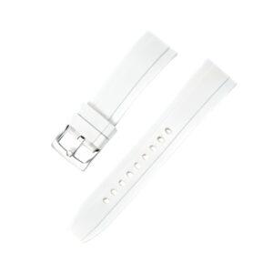 Rubber Strap - For all Breitling Superocean Models - White