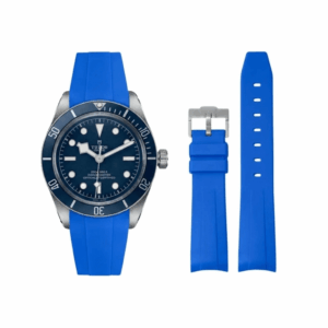 Rubber Strap - For all Tudor Black Bay Models - Blue
