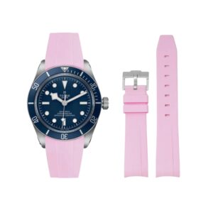 Rubber Strap - For all Tudor Black Bay Models - Pink