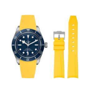 Rubber Strap - For all Tudor Black Bay Models - Yellow