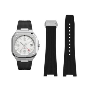 Rubber Strap - For Bell & Ross BR-05 - Black