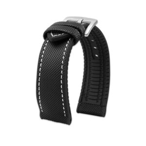 Rubber Strap - For Blancpain X Swatch - Exotic Zebra