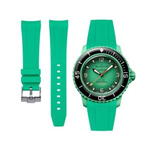 Rubber Strap - For Blancpain X Swatch - Indian Ocean