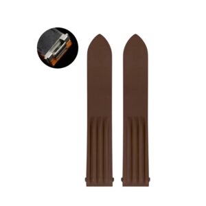 Rubber Strap - For Cartier Roadster - Brown
