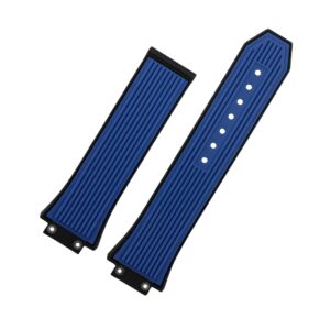 Rubber Strap - For Hublot Big Bang 42mm - Blue