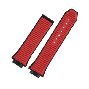 Rubber Strap - For Hublot Big Bang 42mm - Red