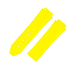 Rubber Strap - For Hublot Big Bang 44mm - Yellow