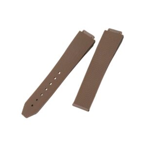 Rubber Strap - For Hublot Female Model - Brown