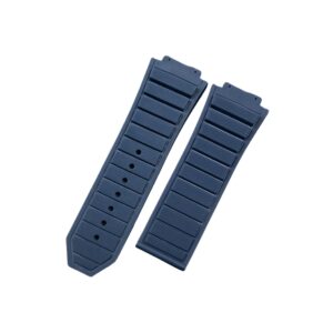 Rubber Strap - For Hublot King Power - Navy Blue
