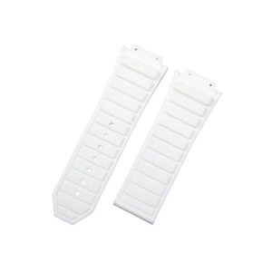 Rubber Strap - For Hublot King Power - White