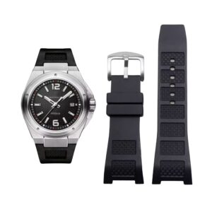 Rubber Strap - For IWC Ingenieur - Black