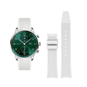 Rubber Strap - For IWC Portugieser - White