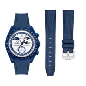 Rubber Strap - For Mission To Earthphase Moonshine Gold - Blue w/Blue