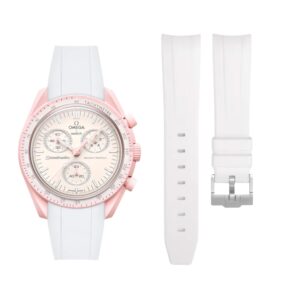 Rubber Strap - For Mission to Venus | Omega X Swatch | MoonSwatch - White