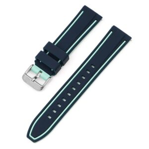 Rubber Strap - For MoonSwatch Mission on Earth - Blue