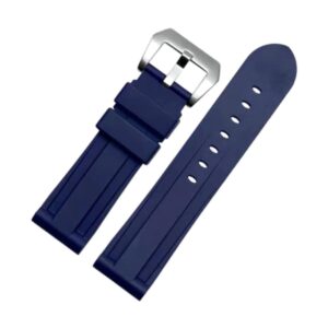 Rubber Strap - For Panerai - Navy Blue
