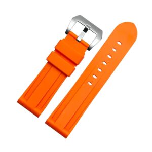 Rubber Strap - For Panerai - Orange