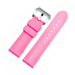 Rubber Strap - For Panerai - Pink