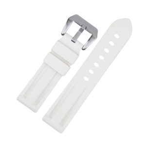Rubber Strap - For Panerai - White