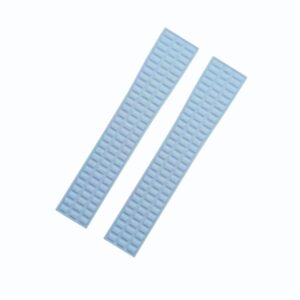 Rubber Strap - For Patek Philippe Aquanaut 5067A-001, 5065, 5066, 5064, 5068R & More - Baby Blue