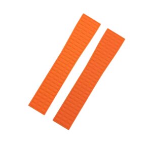 Rubber Strap - For Patek Philippe Aquanaut 5067A-001, 5065, 5066, 5064, 5068R & More - Orange