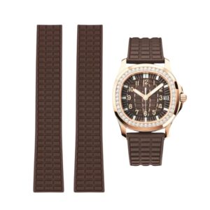Rubber Strap - Patek Philippe Aquanaut 5067A-001, 5065, 5066, 5064, 5068R & More- Brown