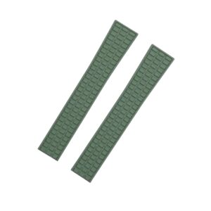 Rubber Strap - For Patek Philippe Aquanaut 5067A-001, 5065, 5066, 5064, 5068R & More - Green