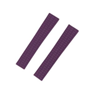 Rubber Strap - For Patek Philippe Aquanaut 5067A-001, 5065, 5066, 5064, 5068R & More - Purple