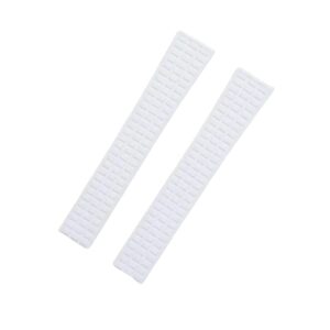 Rubber Strap - For Patek Philippe Aquanaut 5067A-001, 5065, 5066, 5064, 5068R & More - White