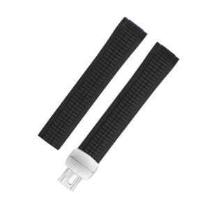 Rubber Strap - For Patek Philippe Aquanaut - Black